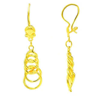 Sallantı Halka Küpeler