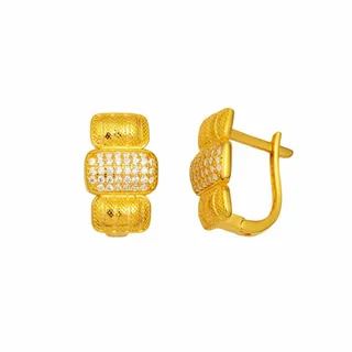 Trabzon Hasır Küpe